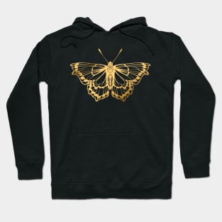 Gold Butterfly Hoodie